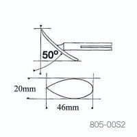 P805-00S2 Tacking iron tip