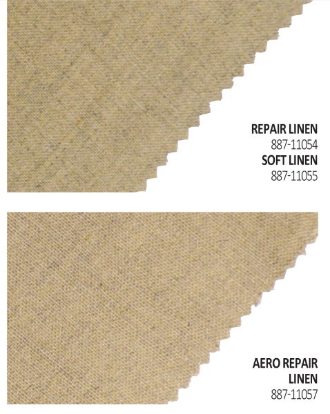 Archival repair linen