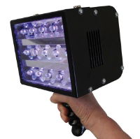 UV flood light with handle