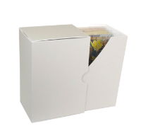 Comic book short box shelf file with slipcase