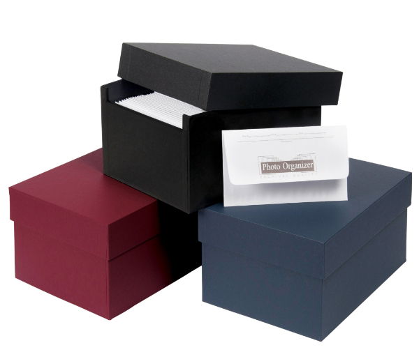 Photo storage boxes