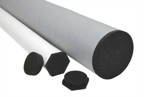 Plastazote Foam Tube Caps - 76mm, 100mm, 152mm