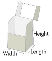 Document storage box dimensions