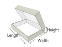 Solander box dimensions