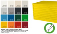 Choose a RAL colour - Enter selection on basket page