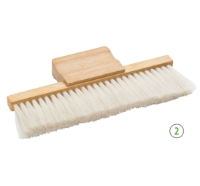 White Goat Hair Brush