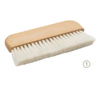 White Goat Hair Brush