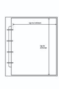 A3 binder page dimensions