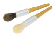 Fragile object dusting brushes - Badger and goat hair