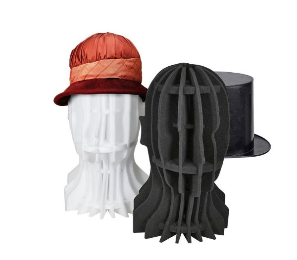 Archival Foam Head - Hat & Wig mount