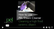 How to use the PEL steam cleaner