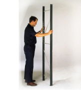 Shelving system side panel