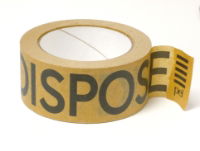 Dispose Printed Packing Tapes