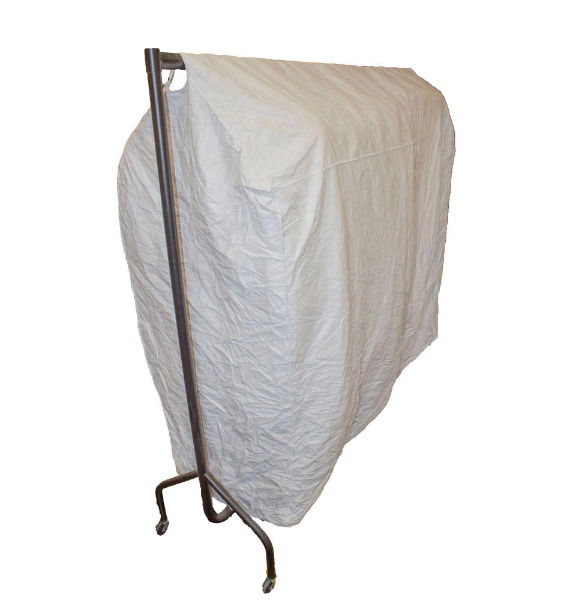 Tyvek clothing rail cover