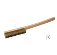 Brass cleaning brush