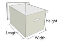 Box dimensions