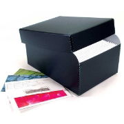 Archival photo file box